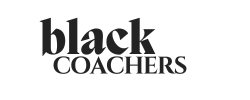 black coachers logo black text on white background